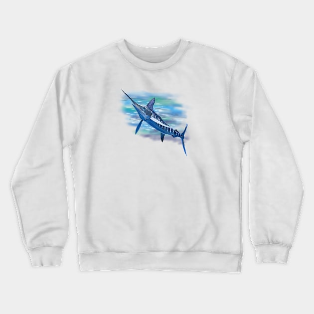 Schwertfisch Crewneck Sweatshirt by sibosssr